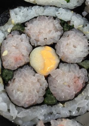 【飾り巻き寿司】ひな祭りに＊桃の花＊-レシピのメイン写真