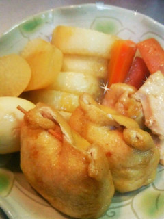 あったか♪野菜きんちゃく入り治部煮風-レシピのメイン写真