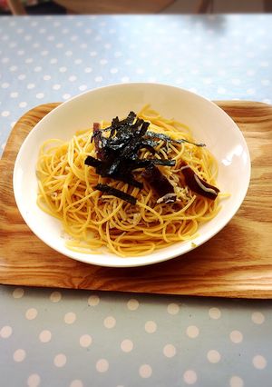 ダシ香る〜柚子胡椒パスタ-レシピのメイン写真