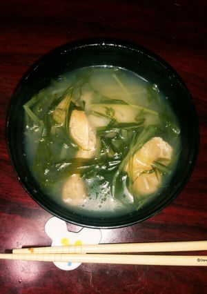 我が家の水菜の雑煮-レシピのメイン写真
