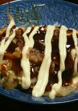 モヤシとちくわのお好み焼き-レシピのメイン写真