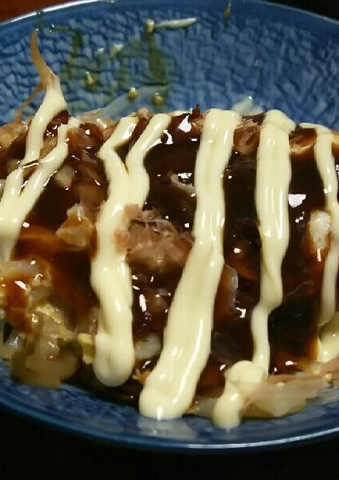 モヤシとちくわのお好み焼き-レシピのメイン写真