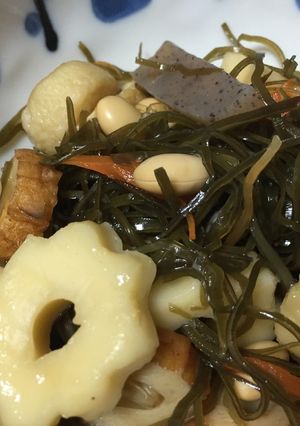 ✿刻み昆布とちくわぶの煮物✿-レシピのメイン写真