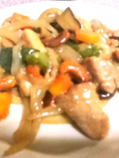 高野豆腐と鶏肉のカシューナッツ炒め-レシピのメイン写真