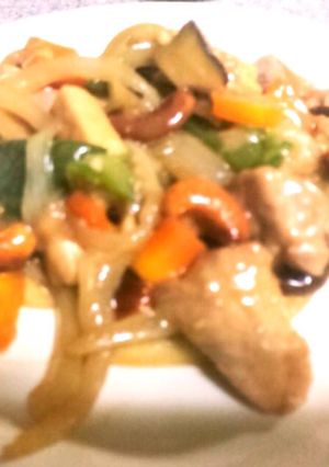 高野豆腐と鶏肉のカシューナッツ炒め-レシピのメイン写真