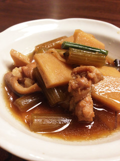 ふきとタケノコと鶏もも肉の煮物-レシピのメイン写真