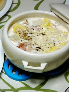 白菜とベーコンのチーズ鍋-レシピのメイン写真