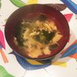 卵とわかめのスープ