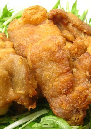 鶏皮サクッ♫♬ 中はジューシーな唐揚げ-レシピのメイン写真