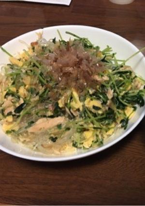 豆苗の旨味炒め-レシピのメイン写真