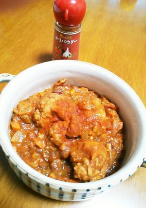 チリコンカン風*小豆とおから肉団子入り-レシピのメイン写真
