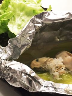 牡蠣のホイル焼き-レシピのメイン写真