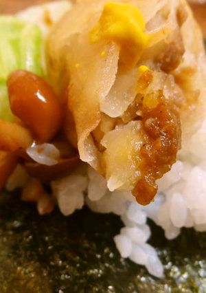 「ダイエット」「残り物整理」に手巻きご飯-レシピのメイン写真