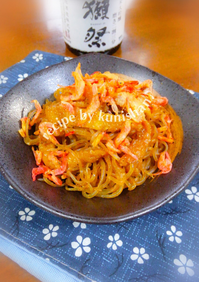糸こんにゃくと油揚げのきんぴら風♪-レシピのメイン写真