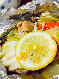 鶏肉と野菜のホイル焼き-レシピのメイン写真