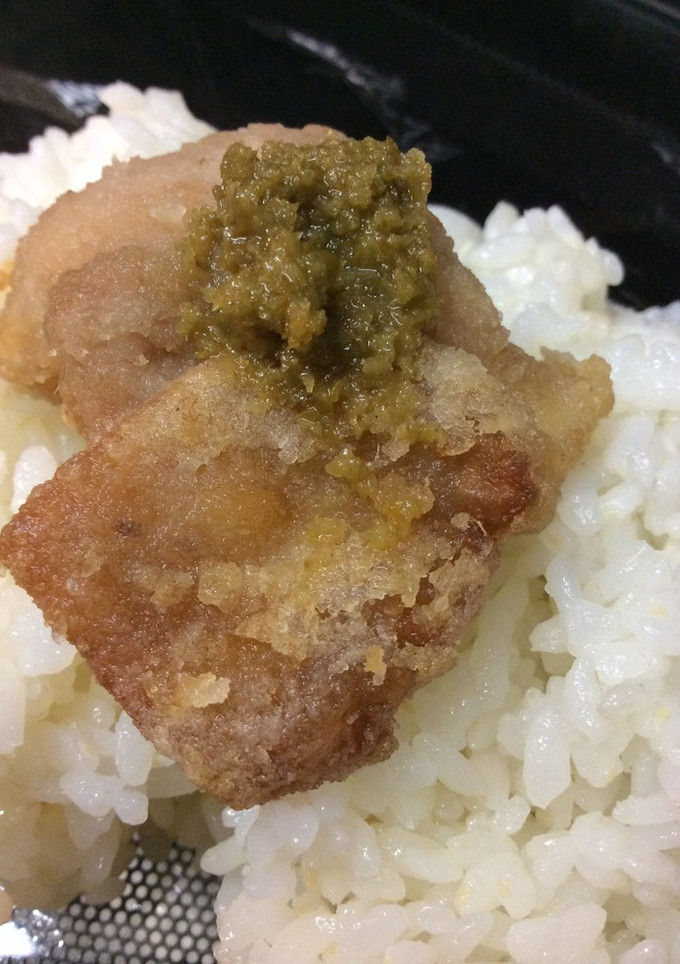 唐揚げ手巻きごはん-レシピのメイン写真