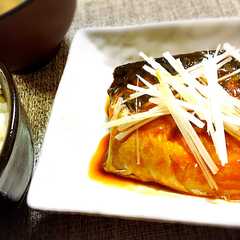 รูปของ 簡単！我が家の鯖の味噌煮♪