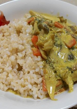 ヘルシー玄米を「びっくり炊き」で簡単に！-レシピのメイン写真