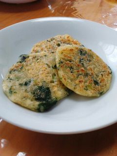 離乳食後期☆お豆腐の和風お焼き-レシピのメイン写真