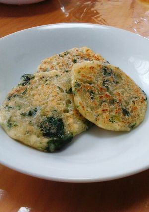離乳食後期☆お豆腐の和風お焼き-レシピのメイン写真