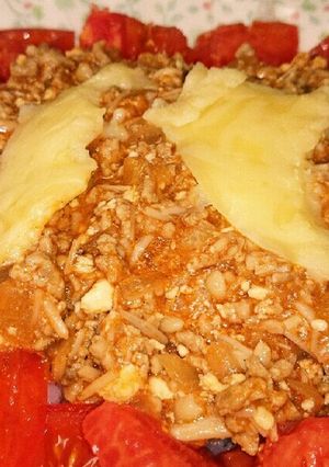 えのきと豆腐でかさ増し☆タコライス♪-レシピのメイン写真