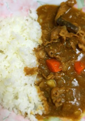 簡単!ココナッツミルク入りビーフカレー-レシピのメイン写真