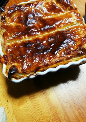 余り物が大変身!ハヤシドリアパイ-レシピのメイン写真