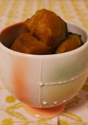 簡単!美味しい!!カボチャのコーヒー煮-レシピのメイン写真
