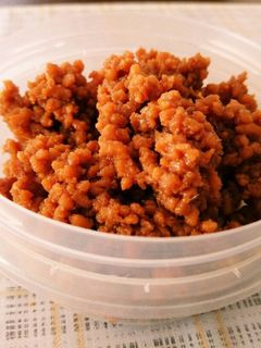 【お弁当】鶏そぼろ-レシピのメイン写真