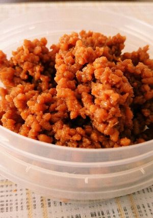 【お弁当】鶏そぼろ-レシピのメイン写真