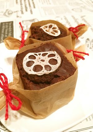 米粉のれんこんブラウニー☆アレルギー対応-レシピのメイン写真