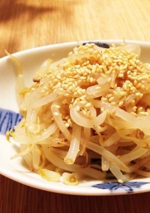 覚えやすい味付け分量!簡単もやしのナムル-レシピのメイン写真