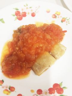 サバのムニエル☆にんにくトマトソース-レシピのメイン写真