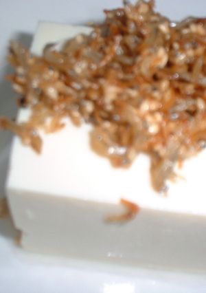 手作りじゃこの豆腐のせ-レシピのメイン写真