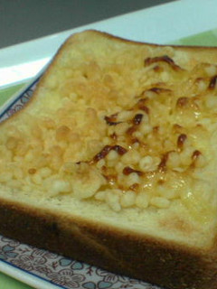 揚げ玉トースト-レシピのメイン写真