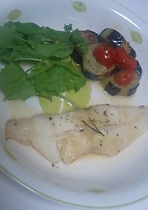 家庭料理☆白身魚のハーブ蒸し♪-レシピのメイン写真