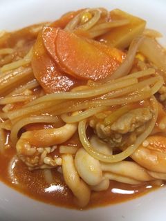 豚こまのトマトソース煮-レシピのメイン写真