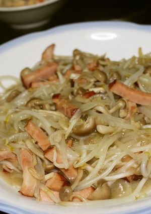 もやしとしめじの中華風炒め-レシピのメイン写真