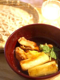 鳥肉de♡簡単絶品鴨せいろ(鴨南蛮そば)-レシピのメイン写真