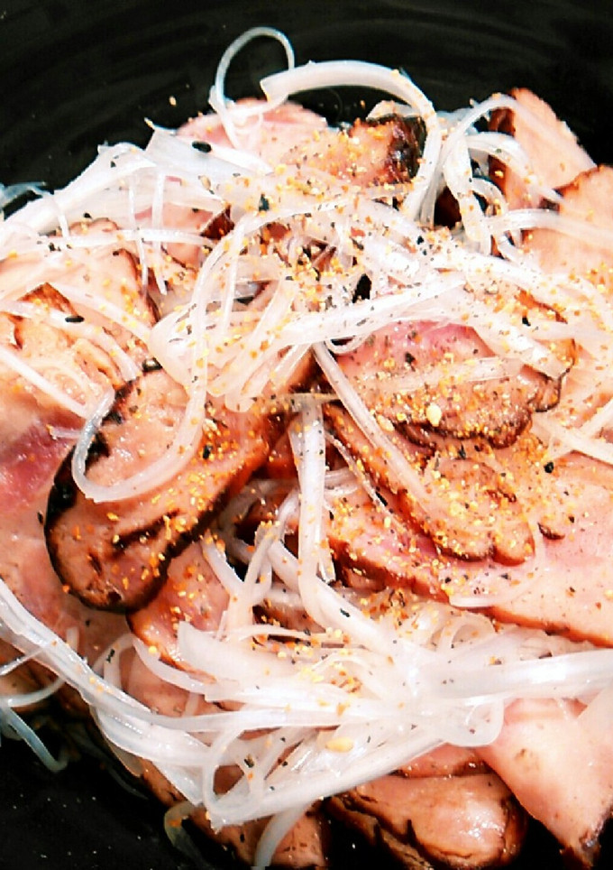 簡単！焼豚のおつまみ-レシピのメイン写真