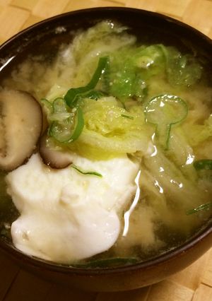 【低糖質おつまみ】〆の味噌汁-レシピのメイン写真