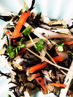 ひじきの煮物リメイクサラダ-レシピのメイン写真