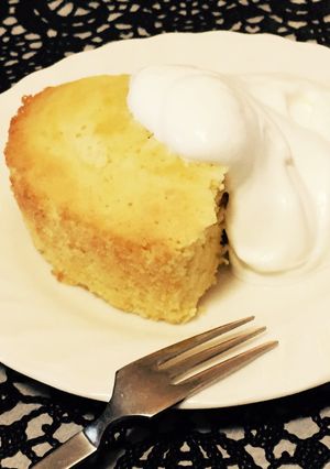 おからパウダーとココナッツの卵ケーキ-レシピのメイン写真