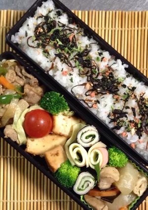 中高生のお弁当1月26日-レシピのメイン写真