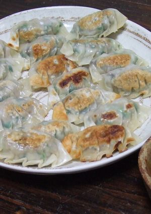 筍にら餃子〜ついでに！？ピーマン肉詰め〜-レシピのメイン写真