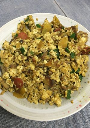 カレー炒り豆腐 丼もOK♡-レシピのメイン写真