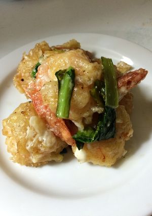 簡単！ご飯がススム！海老もちのマヨ炒め-レシピのメイン写真