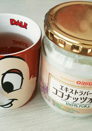 アボカド種茶×ココナッツオイル-レシピのメイン写真