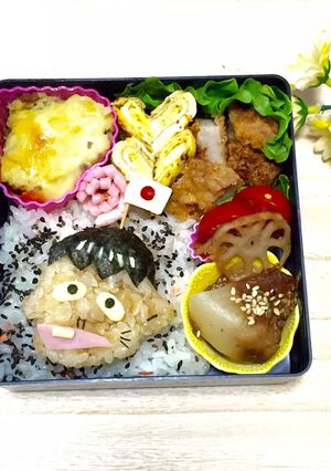 おそ松さん「ハタ坊」のキャラ弁-レシピのメイン写真