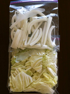 【野菜の冷凍保存】白菜-レシピのメイン写真